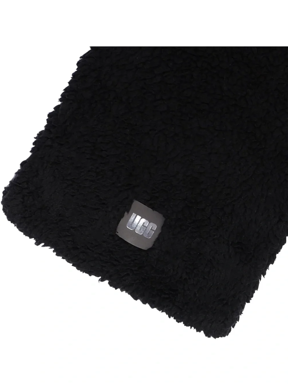 UGG Black Sherpa Scarf - Plush Neck Wrap New